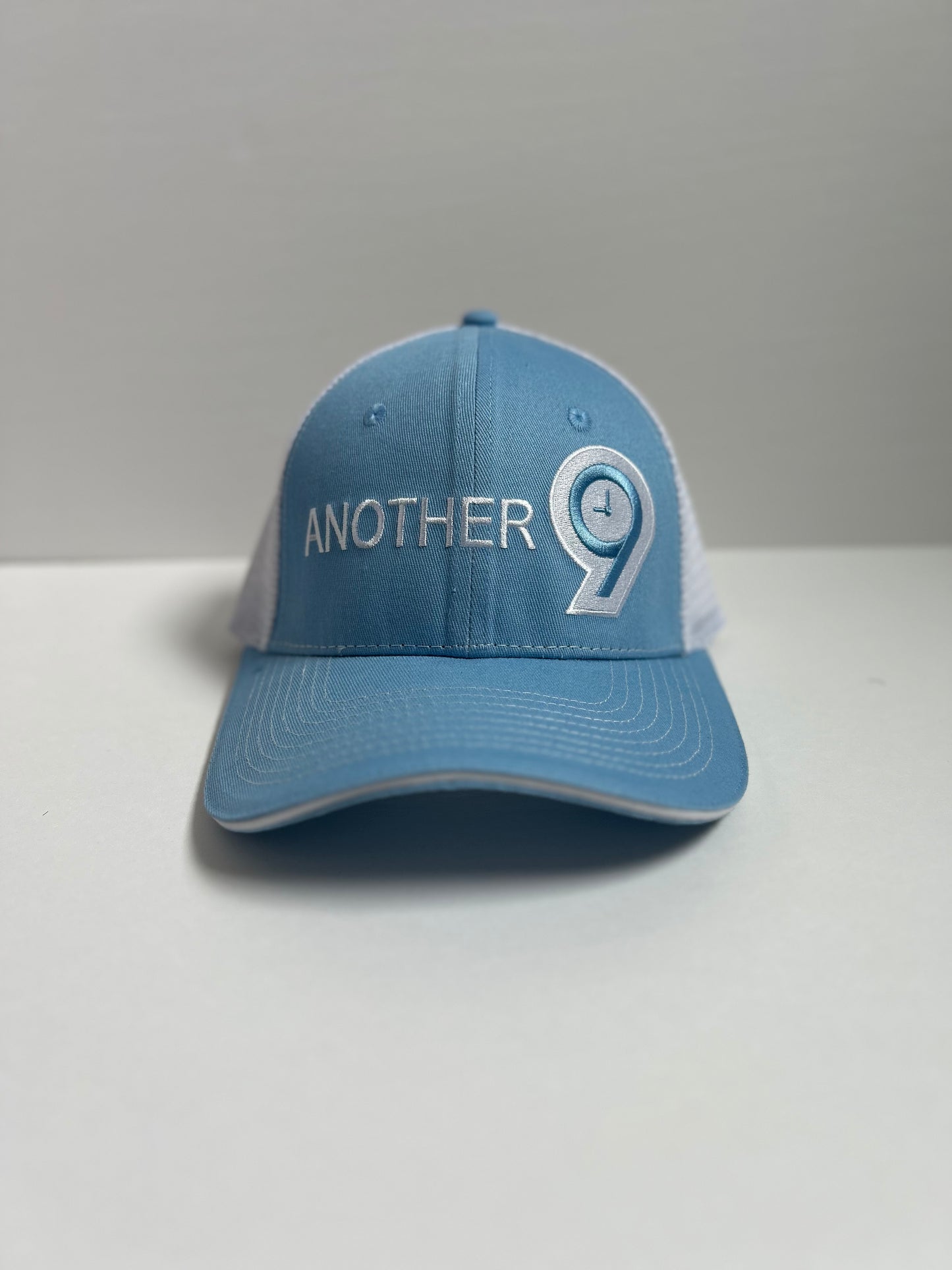 Another9 Flex Fit Carolina Blue & White
