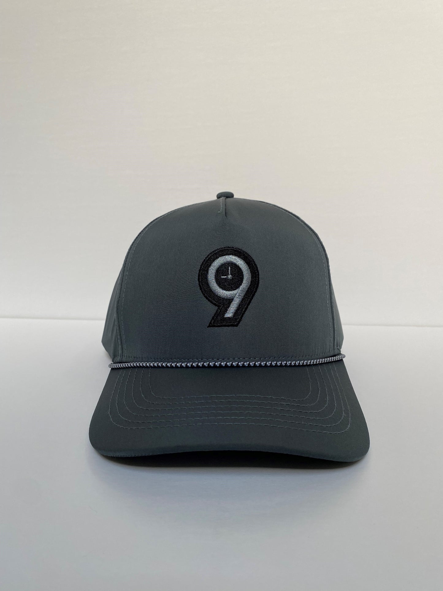 #Another9 Logo Rope Hat- Charcoal