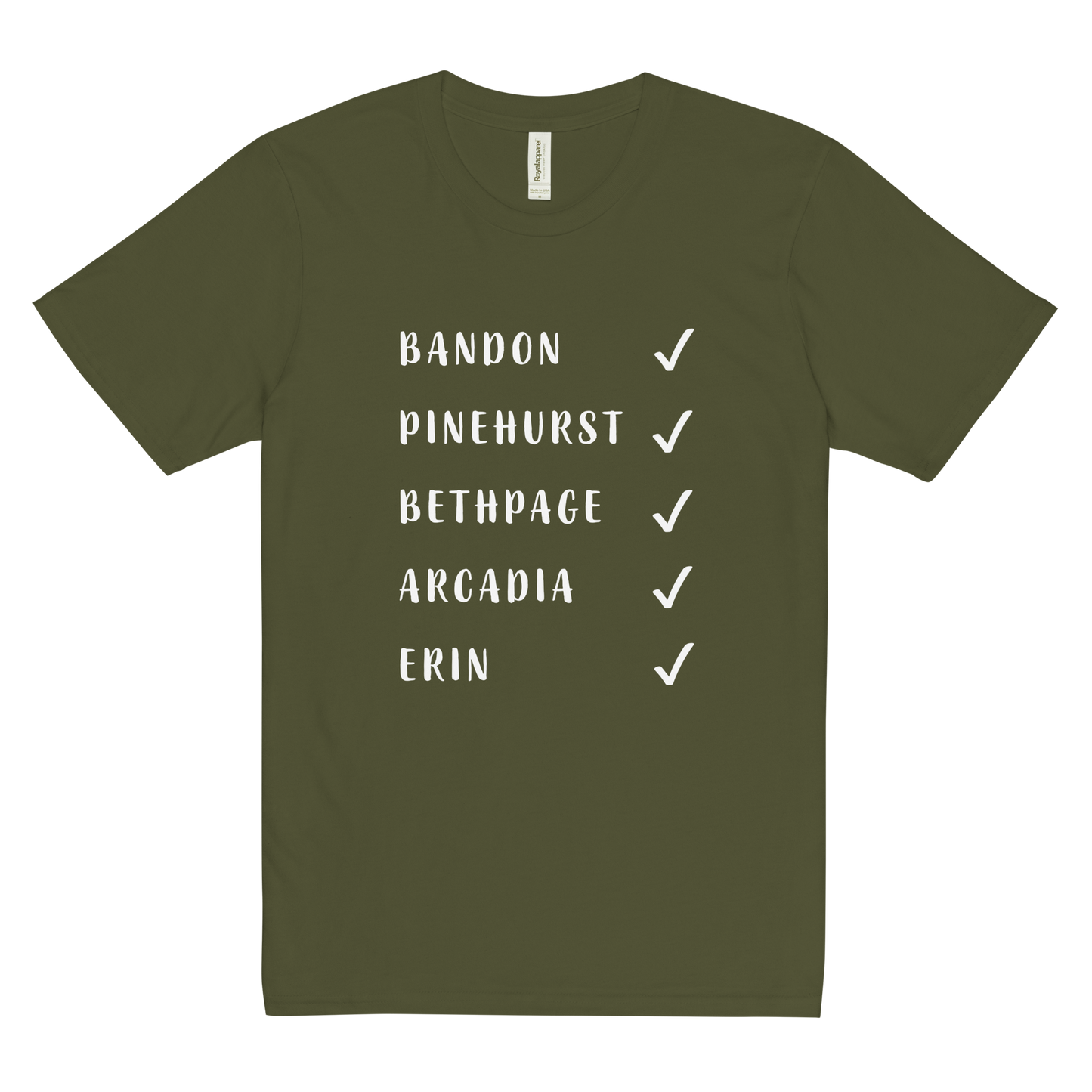 #Another9 Course Check Tee- CLOSEOUT