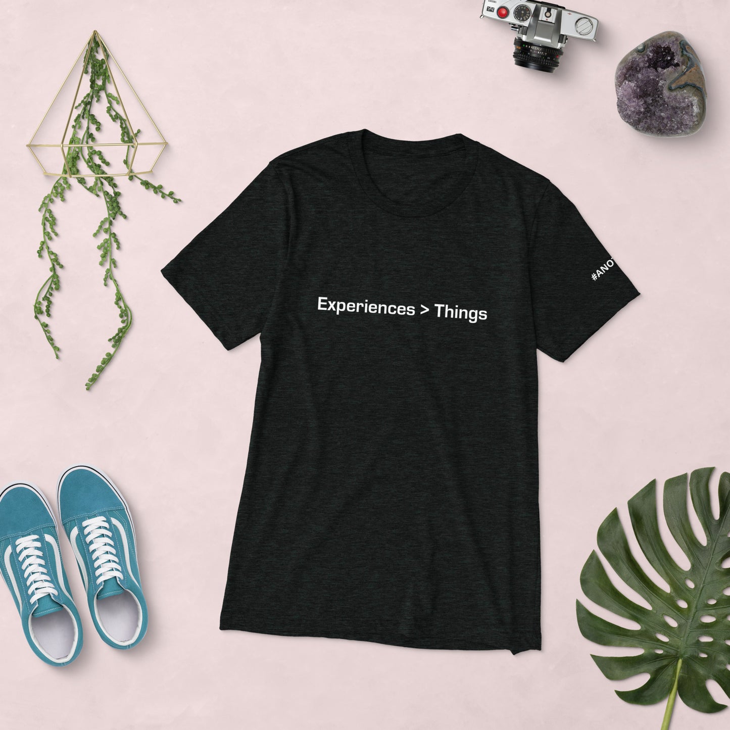 Another9 Experiences Tee Charcoal