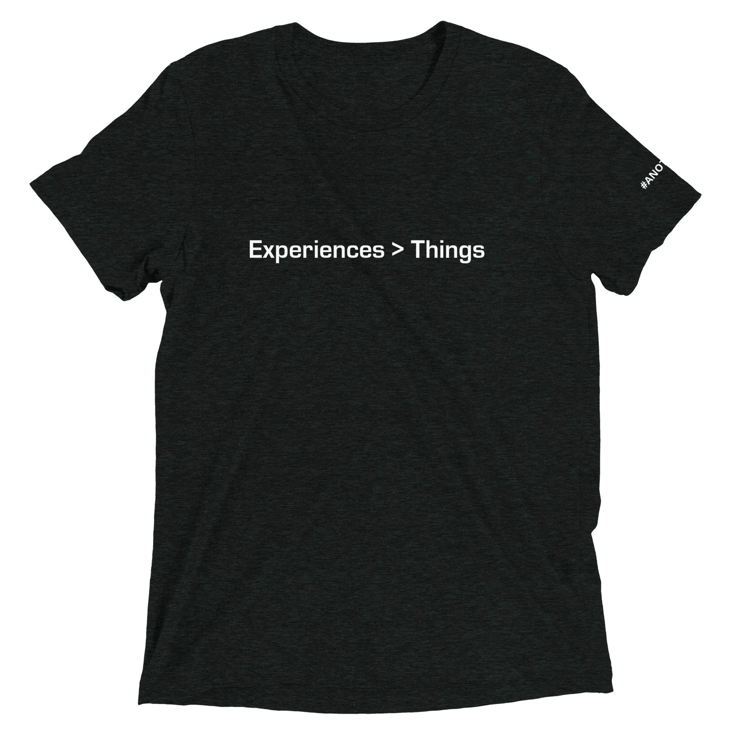 Another9 Experiences Tee Charcoal
