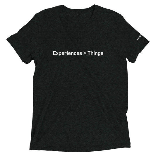 Another9 Experiences Tee Charcoal