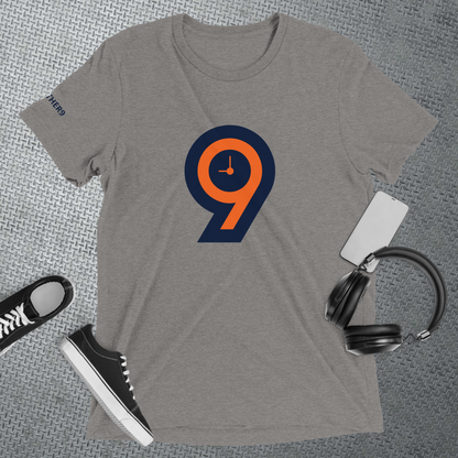 Another9 Logo Tee Grey