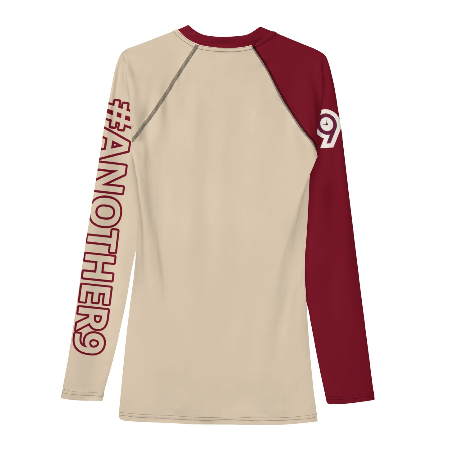 #ANOTHER9 2-Panel Baselayer Crimson & Cream