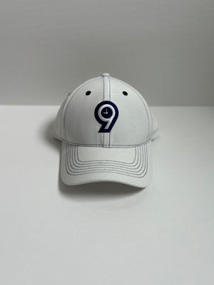 Another9 Logo Stitch Hat- White