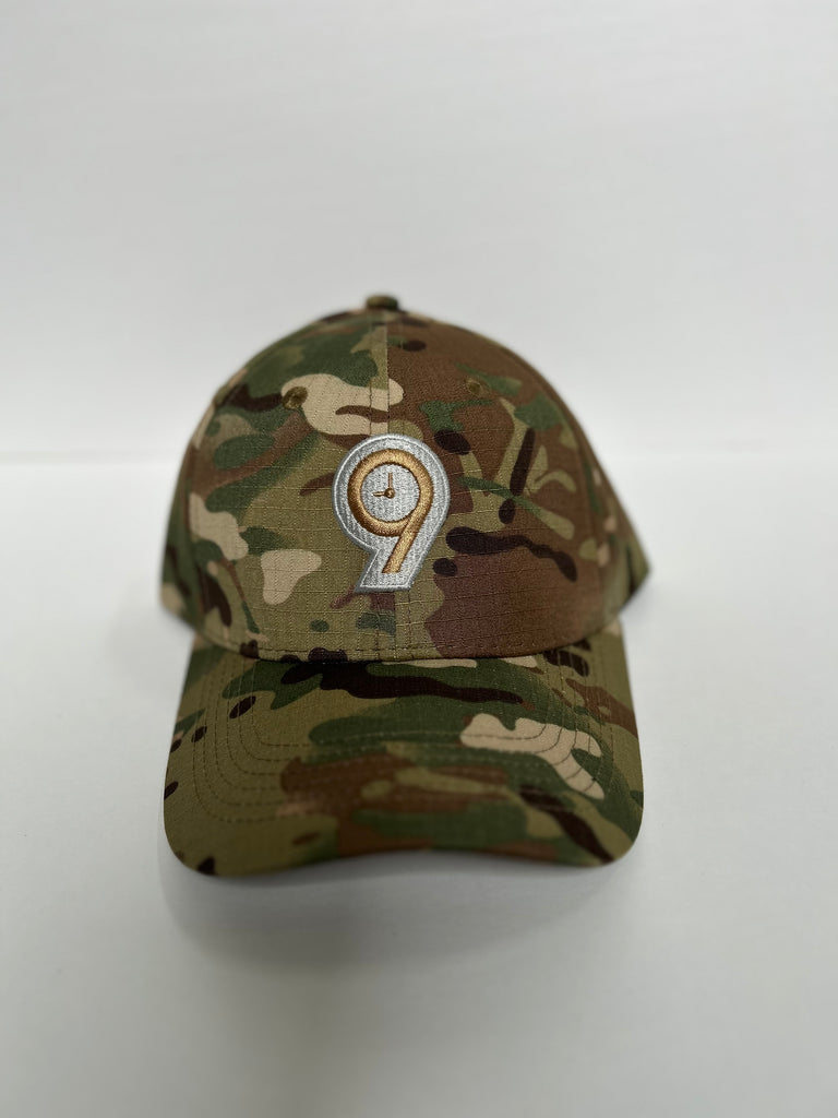 ANOTHER9 Logo Camo Hat