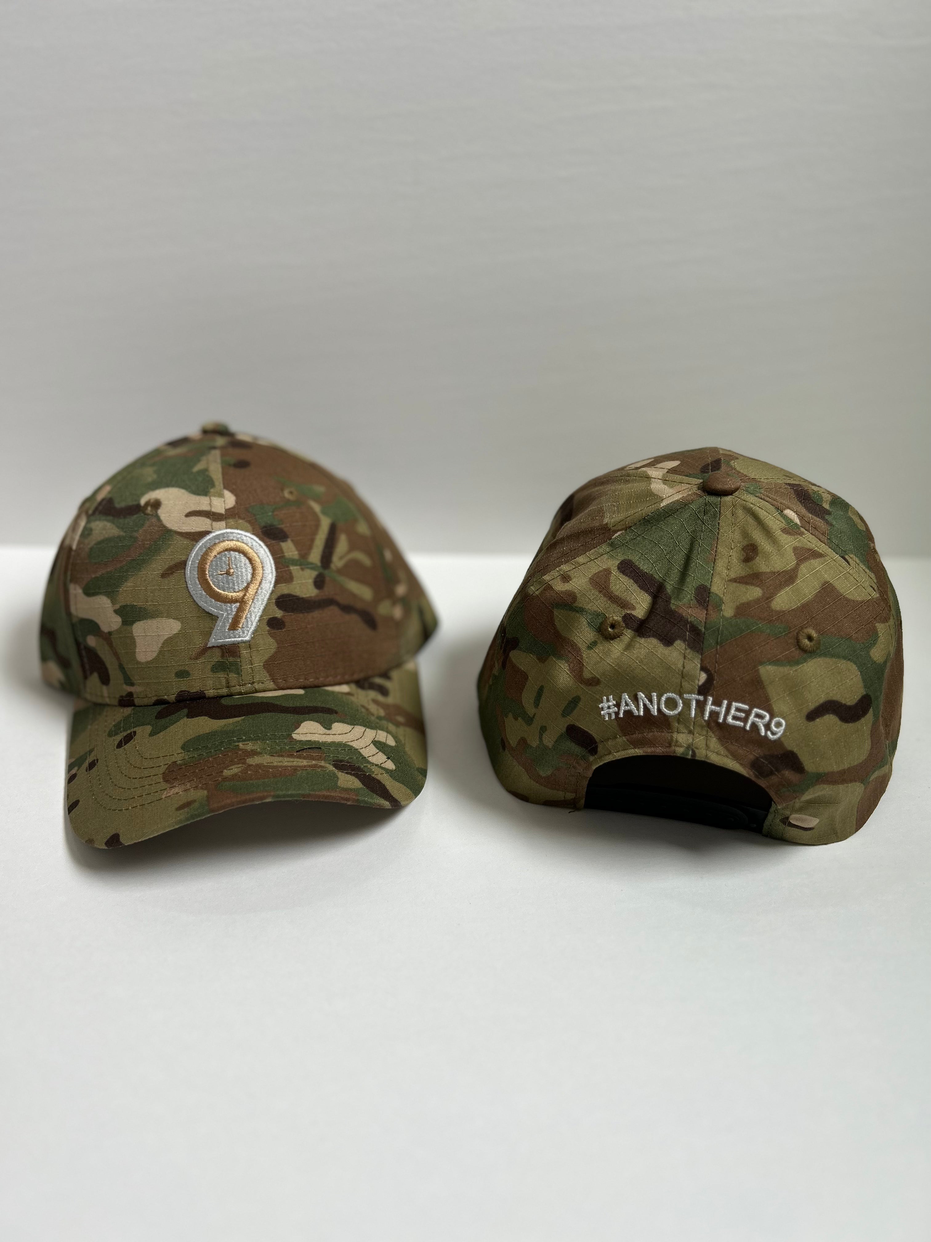 ANOTHER9 Logo Camo Hat