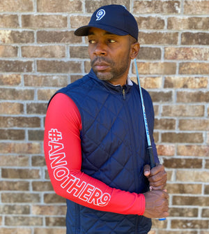 #Another9 2-Panel Baselayer Navy & Red